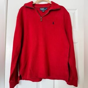 Polo Ralph Lauren quarter zip pullover men’s sweaters in size medium